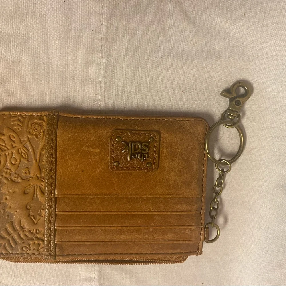 The Sak Brown Leather Coin Purse - Picture 1 of 3